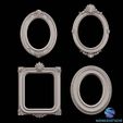 1-16-4.jpg 27 Mega Bundle Baroque & Classic Photo Frames - 3D Models STL/OBJ for CNC & 3D Print
