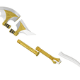 Buffy-Ancient-Scythe-x.png Buffy The Vampire Slayer 'Ancient' Scythe / Axe | Thematic Wall Mount or Table Plinth Available | By Collins Creations 3D