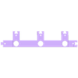 Matrix-Net-Border-Bottom-1-Row.stl Pixel WS2811 LED Matrix 2 Inch Spacing