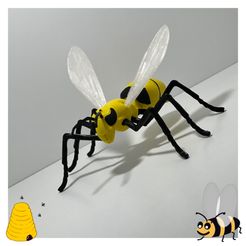 Articulated Realistic Wasp