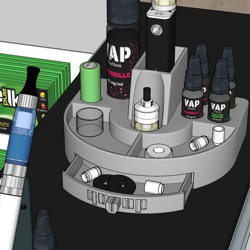 📱 vape,e-cigarette holder,vap holder,e-cigg holder・ STL File for ・Cults