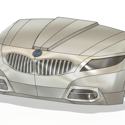 Bmw Z4 front - 3D model önizlemesi