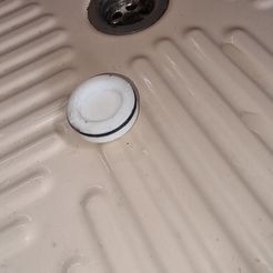 20230520_122803.jpg STL file Camping car sink plug・Template to download and 3D print