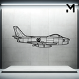 viking-17-31a.png Wall Silhouette: Airplane Set