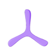 parametric-triblader-no-slots.stl Parametric Triblader Boomerang