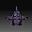 Fantasy helmet wireframe.jpg Capacete de fantasia 3