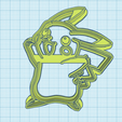 025-Pikachu.png Pokemon: Pikachu Cookie Cutter