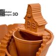 diator ae 3D Beautifully Broken Flowerpot