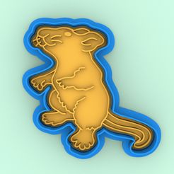 145.jpg STL file MOUSE COOKIE CUTTER - MOUSE COOKIE CUTTER・3D printing idea to download