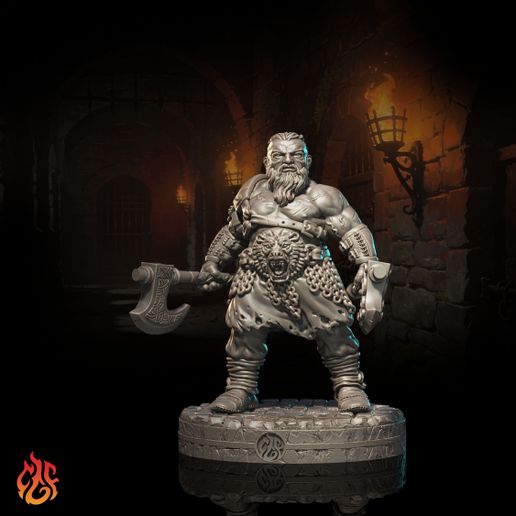 Dwarf Barbarian