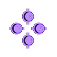 GamePi_Zero_Buttons_Action.stl Descargar archivo STL gratis GamePi Zero・Modelo para la impresora 3D