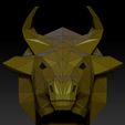 bullp2.jpg low poly bull head