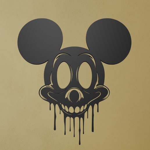 Horror-Mickey-Mouse-2.png Horror Mickey Mouse Wall Art