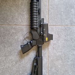 20230111_095208.jpg 3MF-Datei AIRSOFT M203 40MM STANDALONE RAIL MOUNT MK3・Modell zum Herunterladen und 3D-Drucken