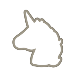 1.PNG Unicorn cookie cutter