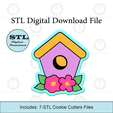 Etsy-Listing-Template-STL.png Bird House Cookie Cutters | STL File