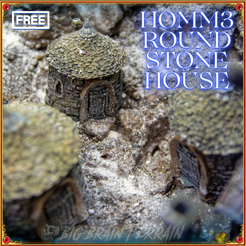 Homm3-round-stone-house.png HoMM3: Tower town rondhouse