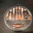 p1.jpg Facebook Jail Christmas Ornament Personalized