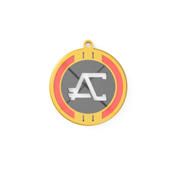 Apex1.png STL file Apex Coin Keychain・3D print object to download
