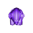 Vet_grav_rnds2_bio_vox_sk.stl 32mm scale Space Veteran Helmet Bits