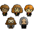 Packx5.png Pack 5 Harry Potter Schlüsselanhänger