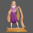 1.jpg 3D-Datei RAPUNZEL PRINZESSIN STATUE DISNEY ANIME PRETTY GIRL 3D-Druck Modell・3D-druckbare Vorlage zum herunterladen