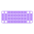 uBeam9.Holes2.4x10.Fancy.stl Générateur ultime de LegoBeam/BitBeam