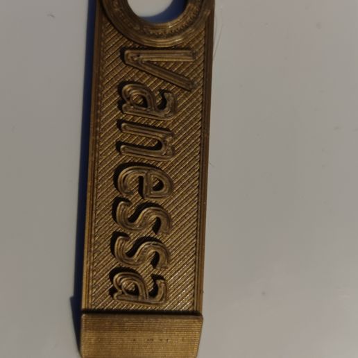 vanessa key ring 3D model