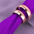cg2.10.jpg Printable wedding ring 6mm comfort jewelry  STL