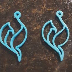 20220918_205857.jpg Free STL file !!! Bird Earing / Pendent / Keychain !!!・Design to download and 3D print