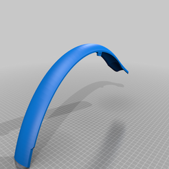 guardabarros.png Descargar archivo STL gratis QICYCLE EF1 mudguard - guardabarros trasero (international model)・Modelo para la impresora 3D