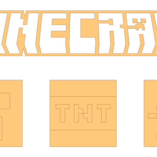 👾 Laser Cut Vector Pack - 30 MINECRAFT FIGURES・ 3D File for CNC ...