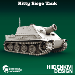 port34.png Download file "Kitty" Siege Tank • 3D print design, Pelicram