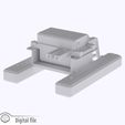 RW_rail04_unghidreapta.jpg 1:87 HO Scale Rail switch box #2 train model 3D stl file