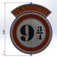 Platform1.png Harry Potter Platform 9 3/4    *Rotating 3D Sign