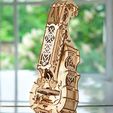 05-Hurdy-Gurdy.jpg Hurdy-Gurdy - Modèle de puzzle mécanique en bois 3D DIY