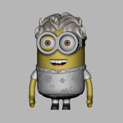 Baby_Ray-1.png Fichier STL Bébé Ray Minion・Modèle à télécharger et à imprimer en 3D