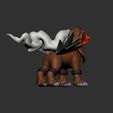 ZBrush-Document8.jpg pokemon entei (con cortes)