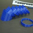 76-mm-:-3-in-Pie-Cut-Pipe-Cutting-Template-STL-Set---7-Angles-for-Lobster-Back-Exhaust-Bends.jpg 76 mm / 3 in Pie Cut Pipe Cutting Template STL Set – 7 Angles for Lobster Back Exhaust Bends