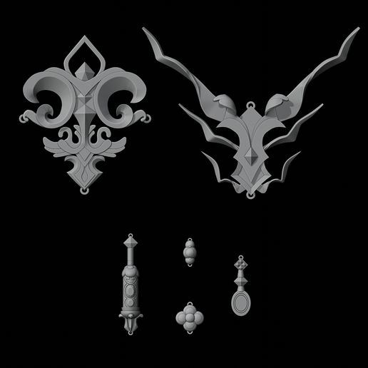 Ena-the-curator-infinity-nikki-cosplay-prop-4.jpg Ena The Curator - Waist Accesories - Infinity Nikki Cosplay Prop
