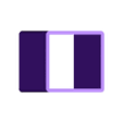 Hohlprofile-59410_-_70_x_70_x_4_x_100.STL bar stock semifinished templates step files