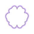 natural flower 3in.stl 4 sizes - Blooming Flower Wildflower Cookie Cutter - SHARP cutting edges - So Versatile!