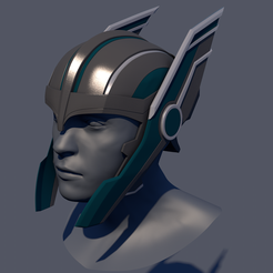 Thor Ragnarok Helmet 1.png 3D file Thor Ragnarok Helmet・3D printable model to download
