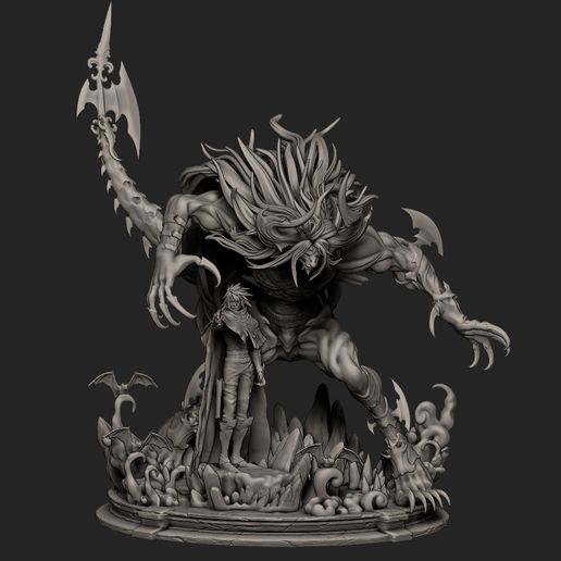 Vincent Valentine Diorama - Final Fantasy VII 3D model