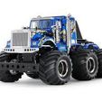 下載.jpg STL file American truck(can roll)・3D printable model to download