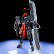 0008.png Steel Ronin Sentinel - Heavy Blade Mecha-Warrior