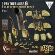 FM025-038.jpg Panther Ausf. G Rear Details [Modular Master Set] FM25-038