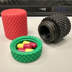 WhatsApp-Image-2023-04-06-at-8.27.30-AM-1.jpeg STL file Knurled Container・3D printer design to download