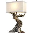 3ddd1.jpg Rustic table lamp light made of natural dry wood driftwood root 3D model