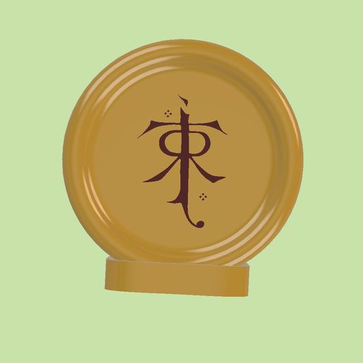 The One Ring Light 3D model